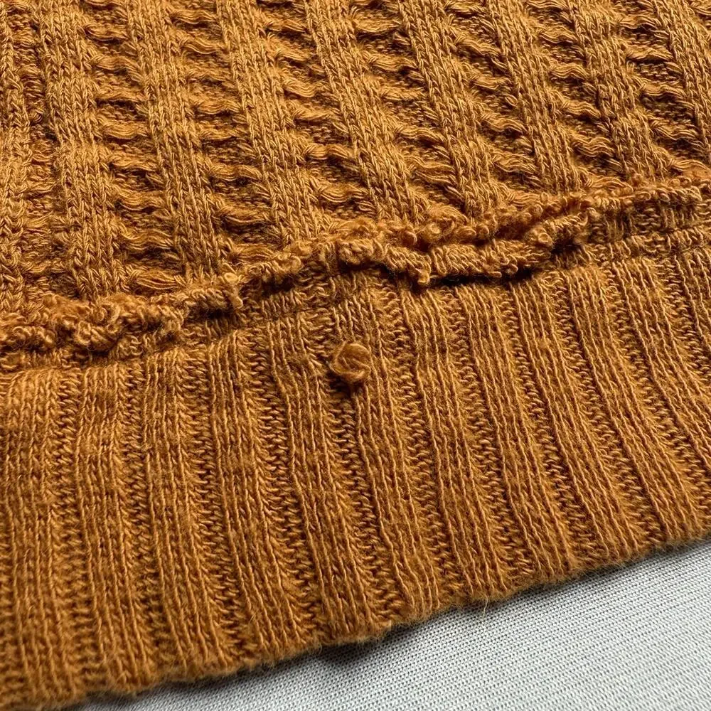 Free People New Magic Thermal Waffle Top in Pretty Penny - Picture 8 of 11